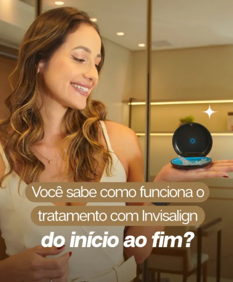 Tratamento Invisalign do início ao fim — Dra. Virgínia Ferrigolo